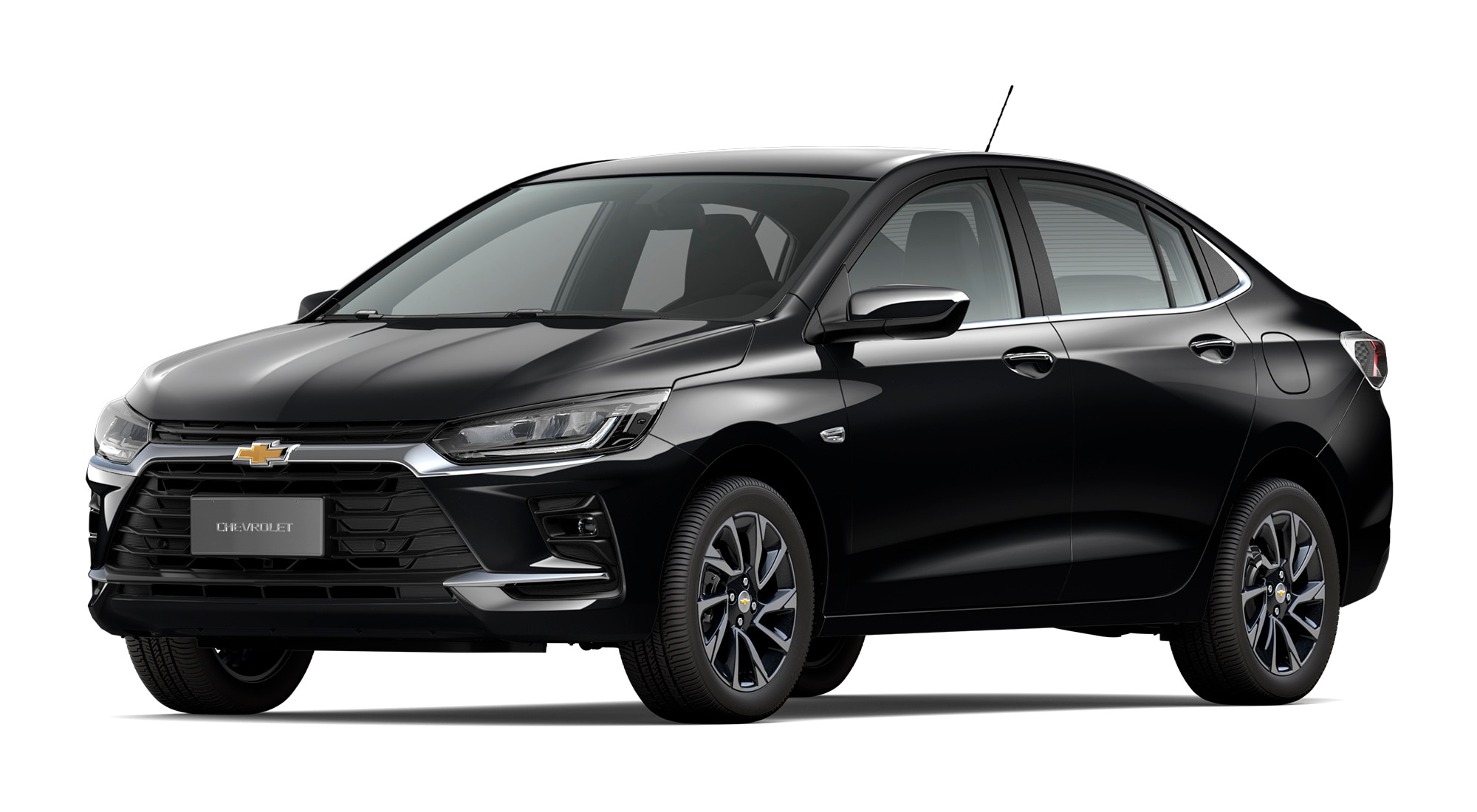 Conheça o Onix Plus 2027 no modelo PREMIER Turbo AT na cor Preto Ouro Negro