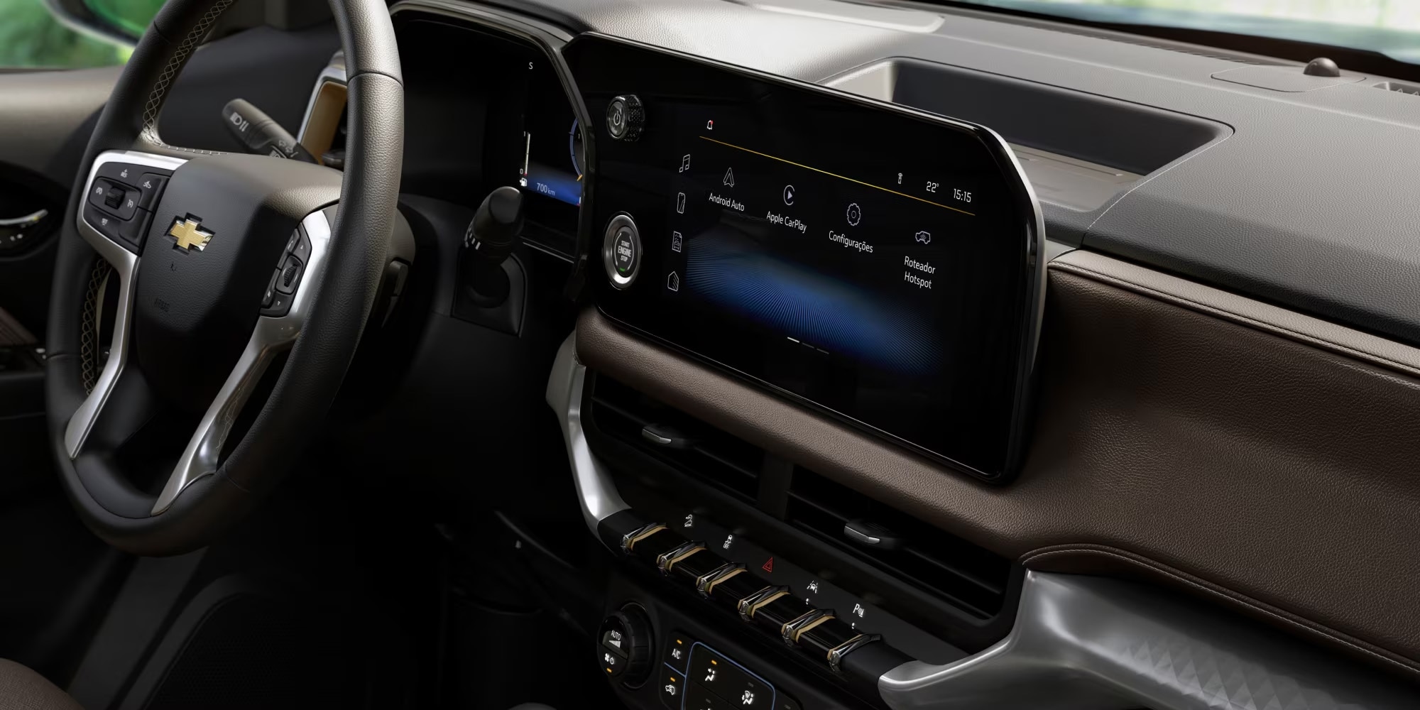 Chevrolet Trailblazer com WI-FI nativo e MyLink de 11 polegadas